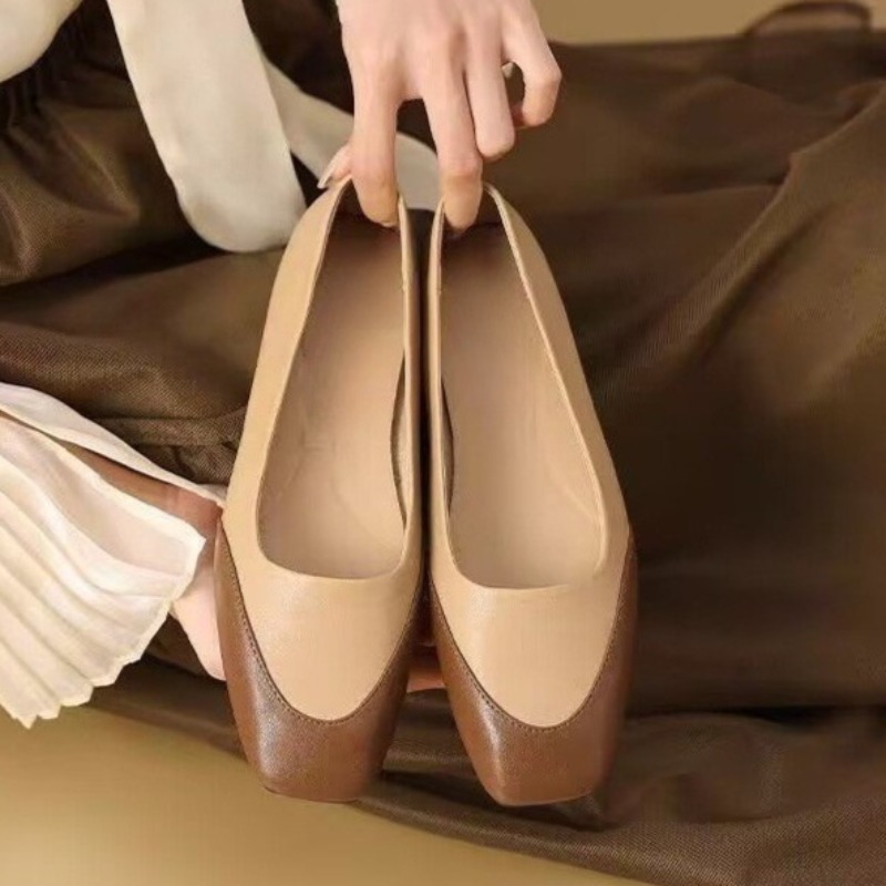 Women'S Shoes Non Slip - Туфли больших размеров с цветными блоками,