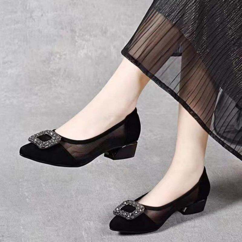Women Shoes Formal - Элегантные туфли-лодочки с острым носком и