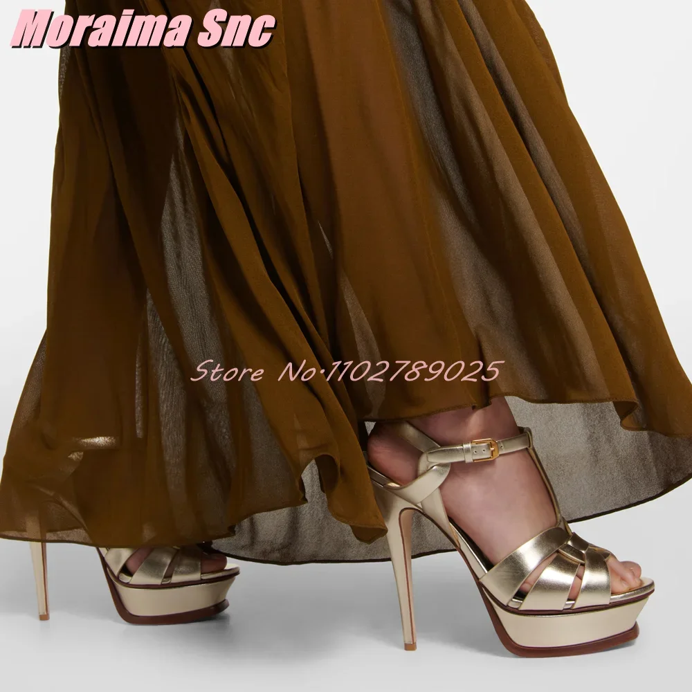 Сандалии на платформе с Т-обра – обзор и цена Women Shoes Formal