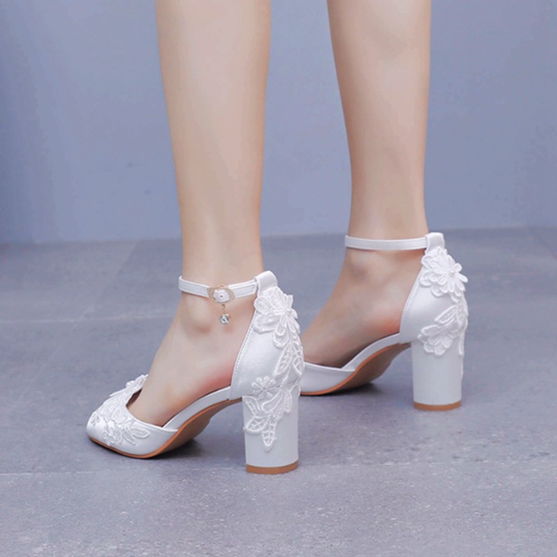 Женские белые шелковые сандали – обзор и цена Peep Toe Heels