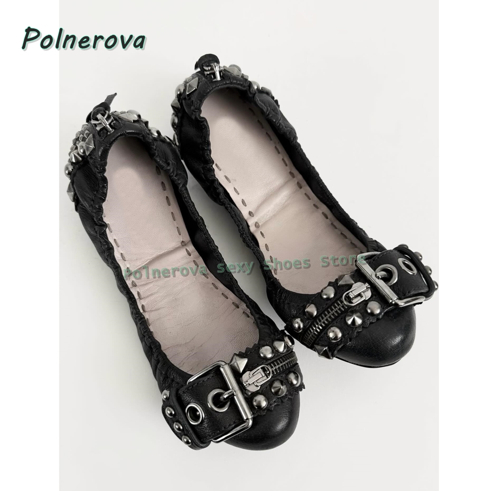 Туфли Мэри Джейн с заклепками  – обзор и цена Mary Jane Shoes