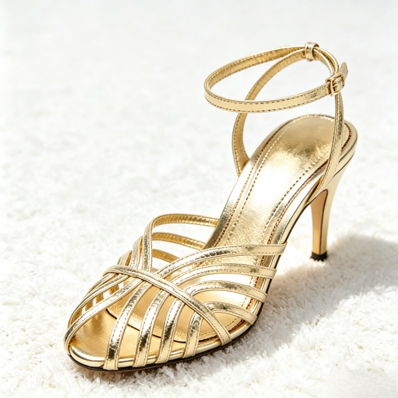 Сексуальные золотые полые санд – обзор и цена Women Shoes Formal